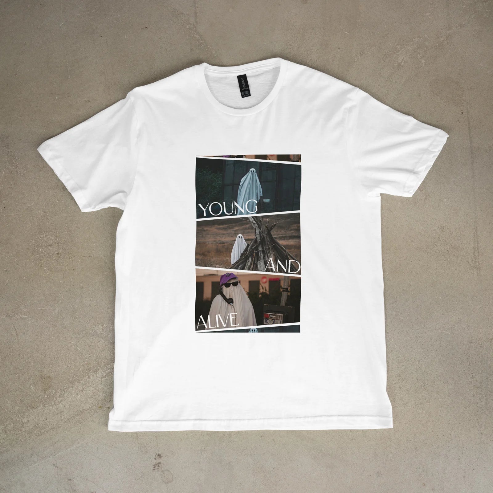 Tricou "YOUNG & ALIVE"