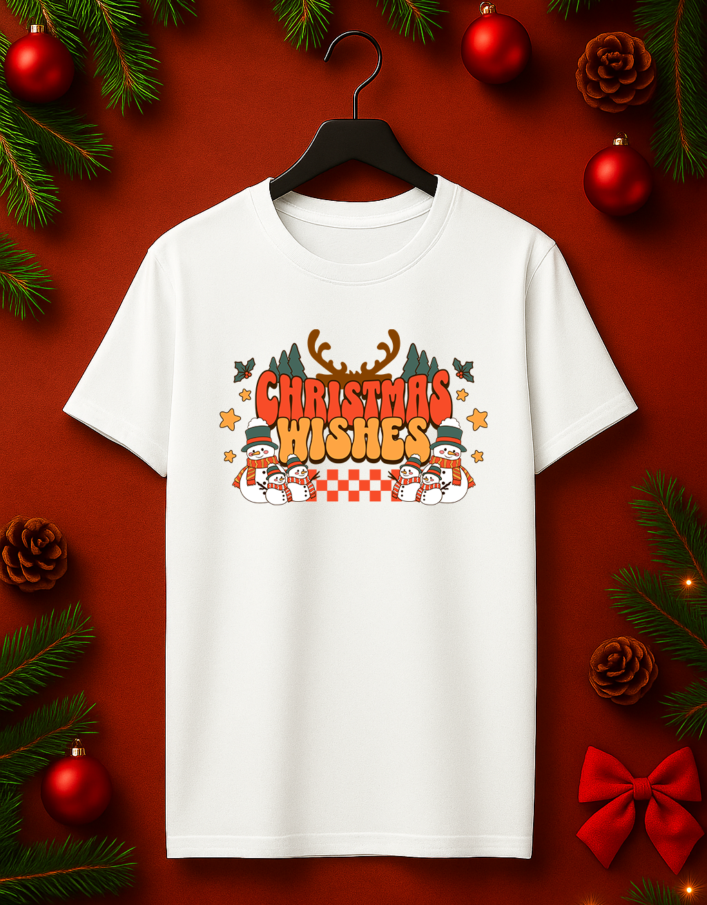 Tricou de Craciun "Christmas Wishes"