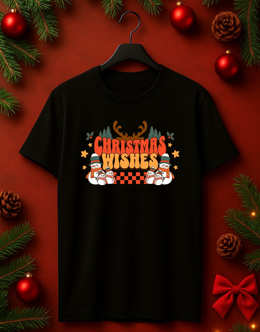 Tricou de Craciun "Christmas Wishes"