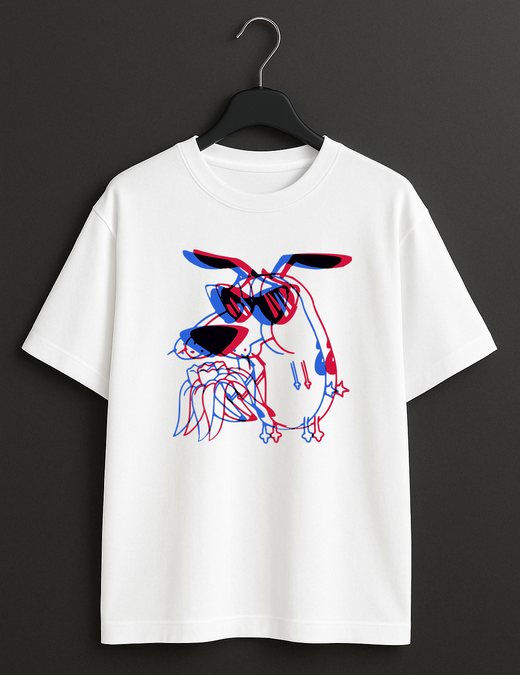 Tricou OVERSIZE "Banana Glitch"