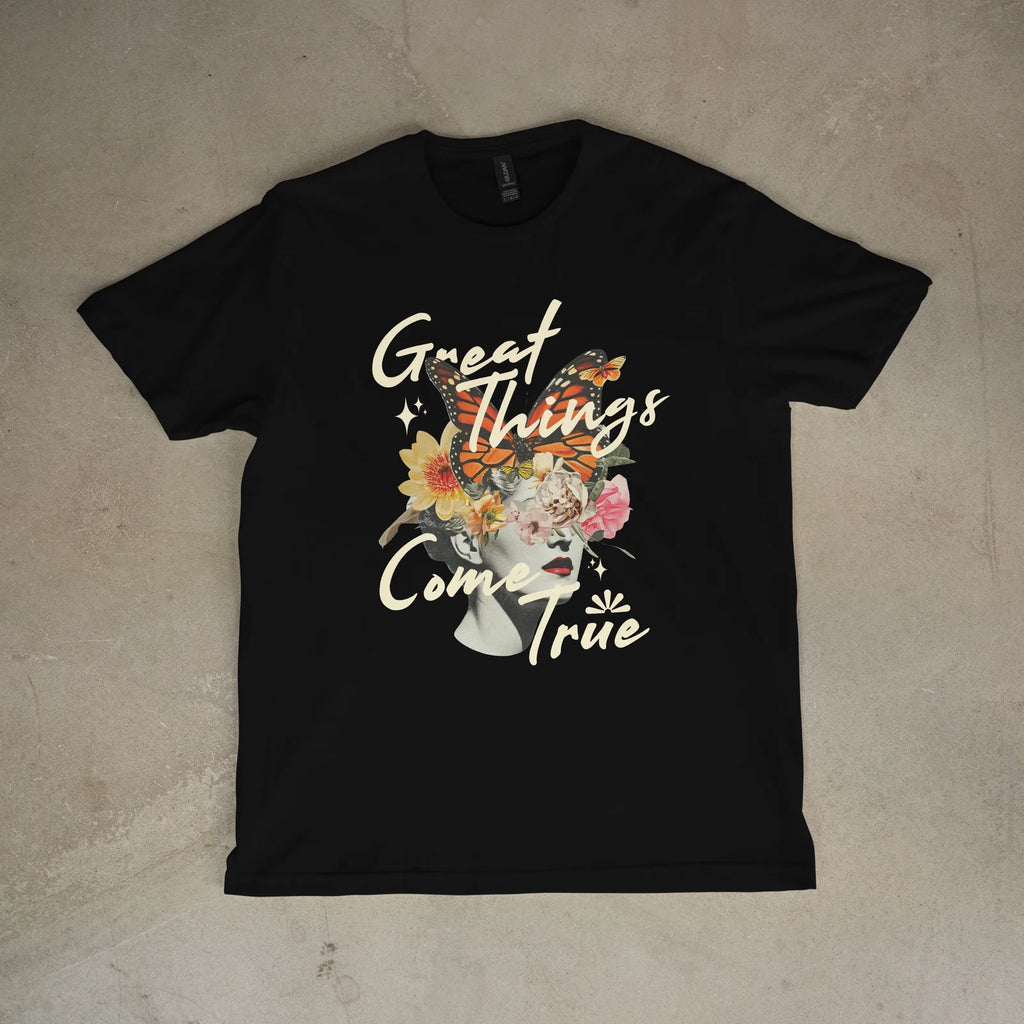 Tricou "GREAT THINGS"