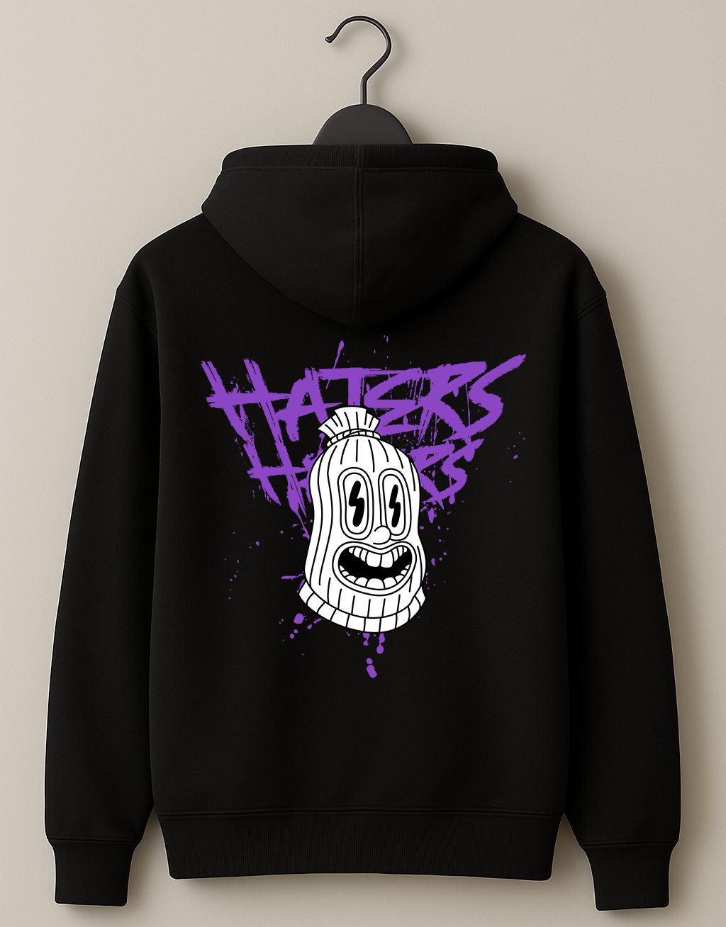 Hanorac cu gluga "Haters"