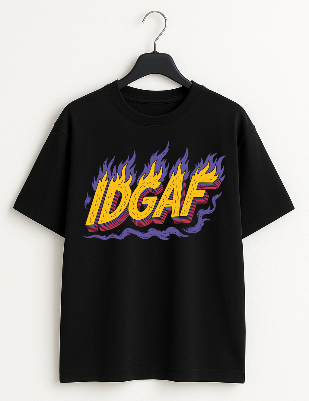 Tricou OVERSIZE "IDGAF"