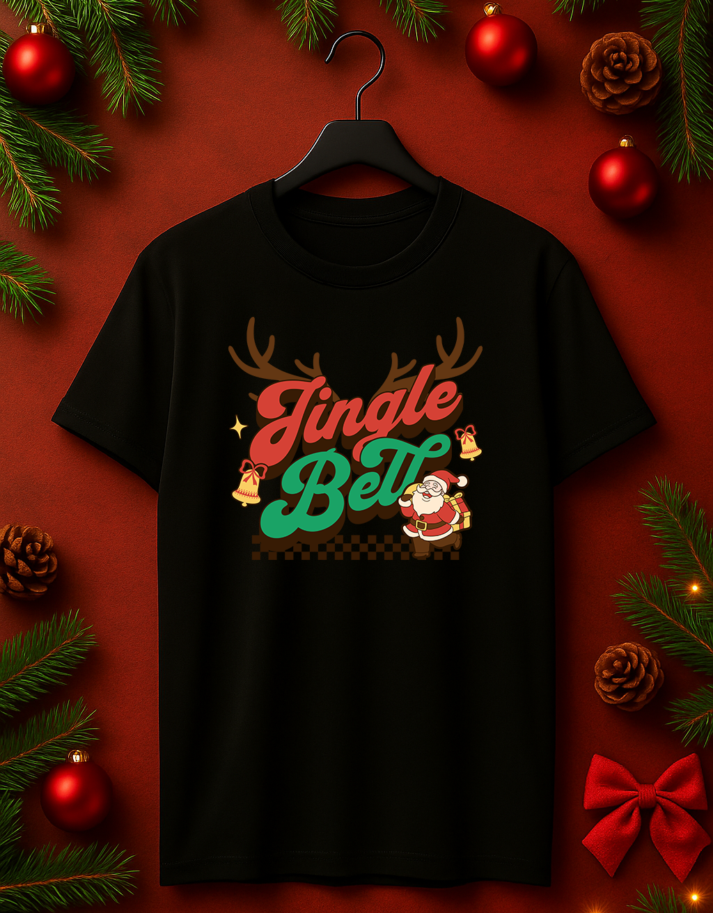 Tricou de Craciun "Jingle Bell"