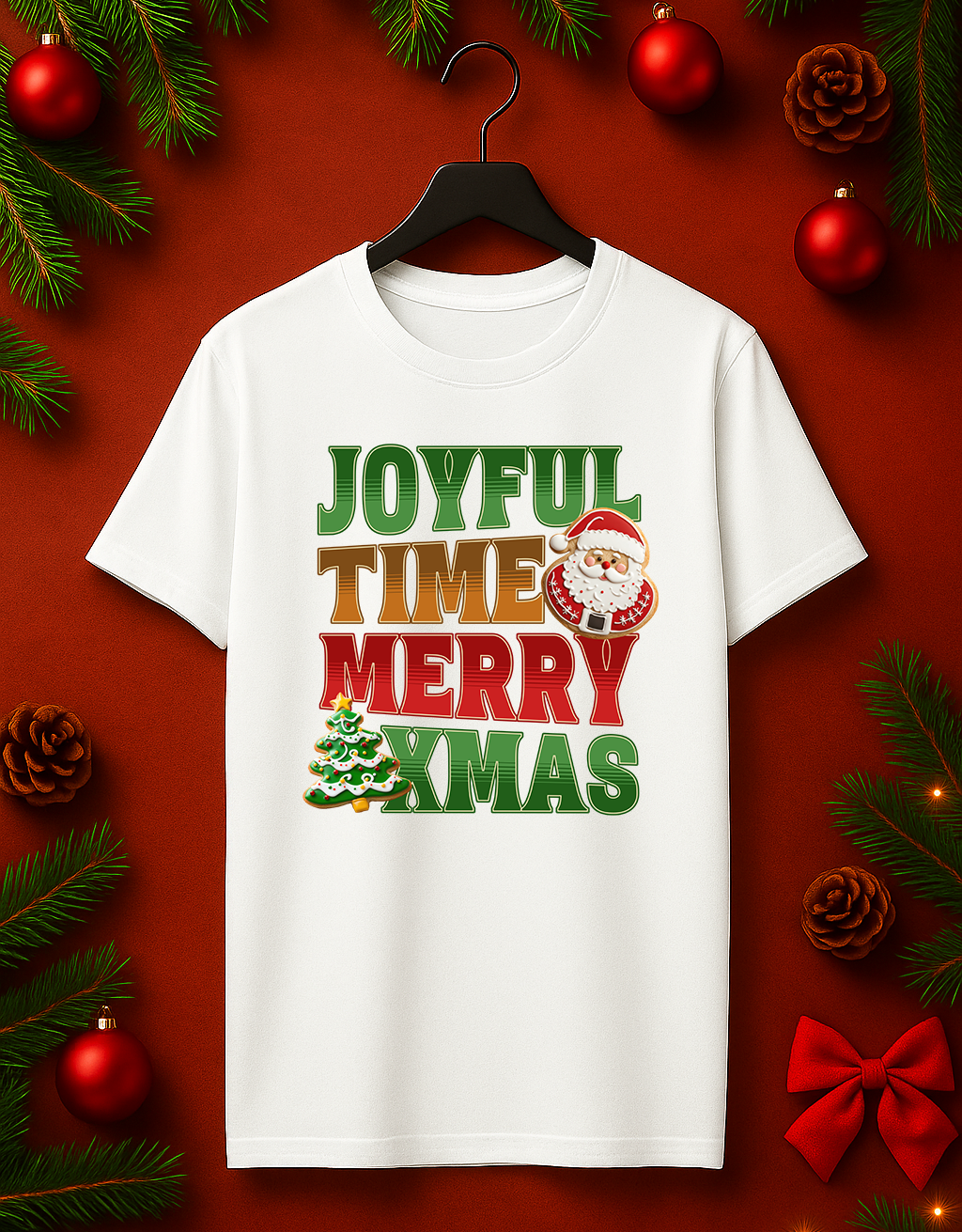 Tricou de Craciun "Joyfull Time"