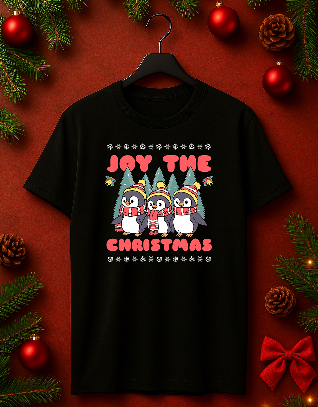 Tricou de Craciun "Joy The Christmas"
