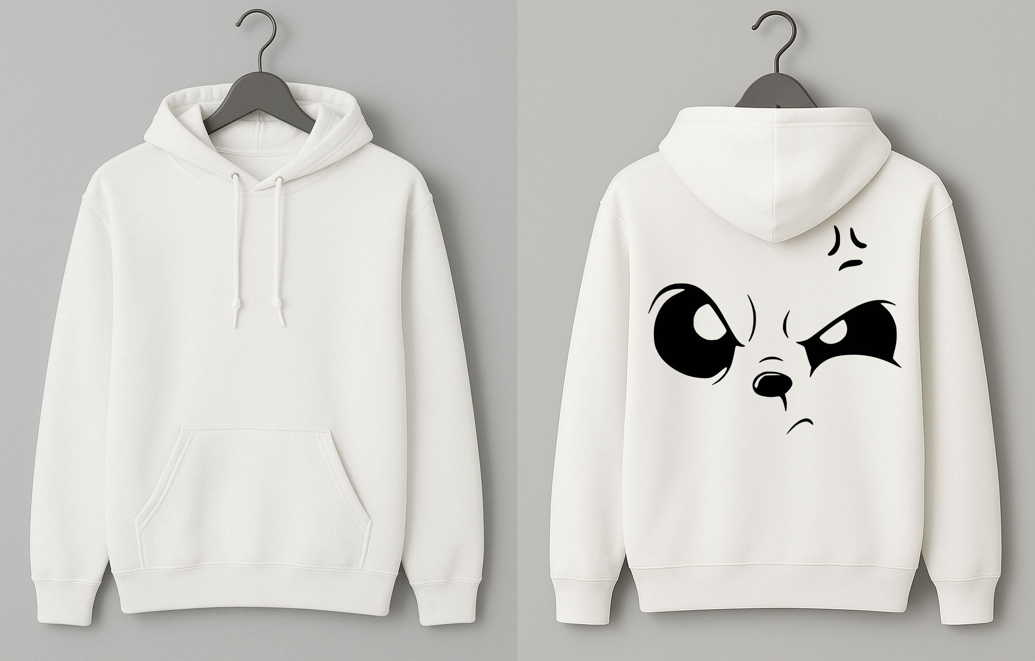 Hanorac cu gluga "Furious Panda"