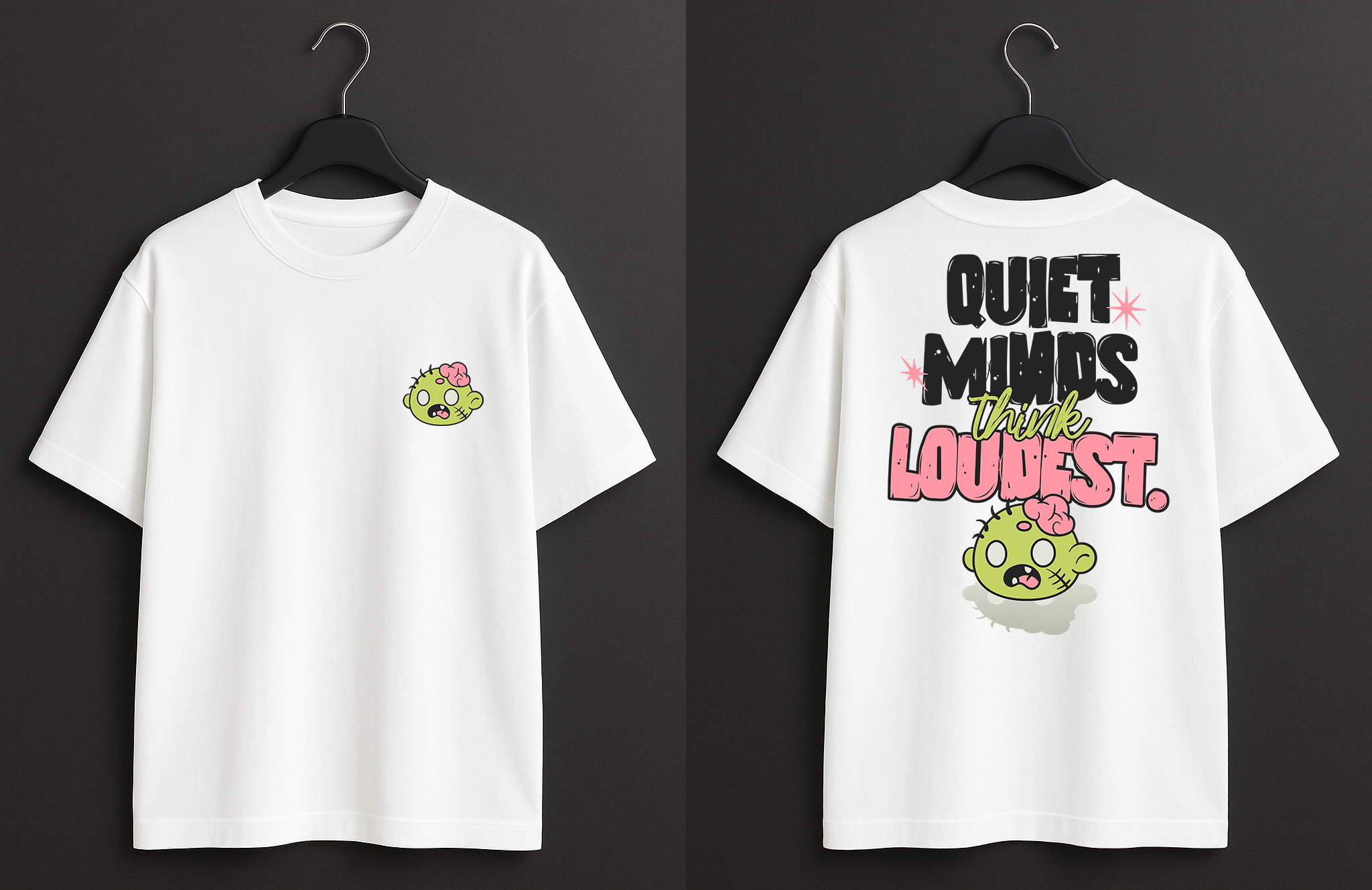 Tricou OVERSIZE "Quiet Minds"