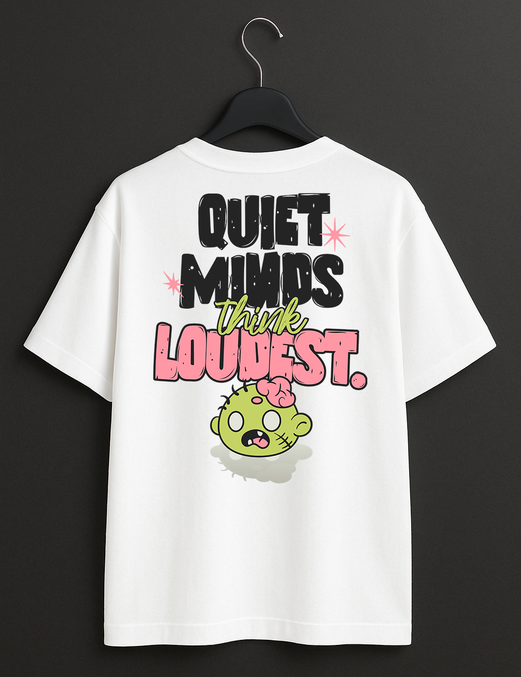 Tricou OVERSIZE "Quiet Minds"