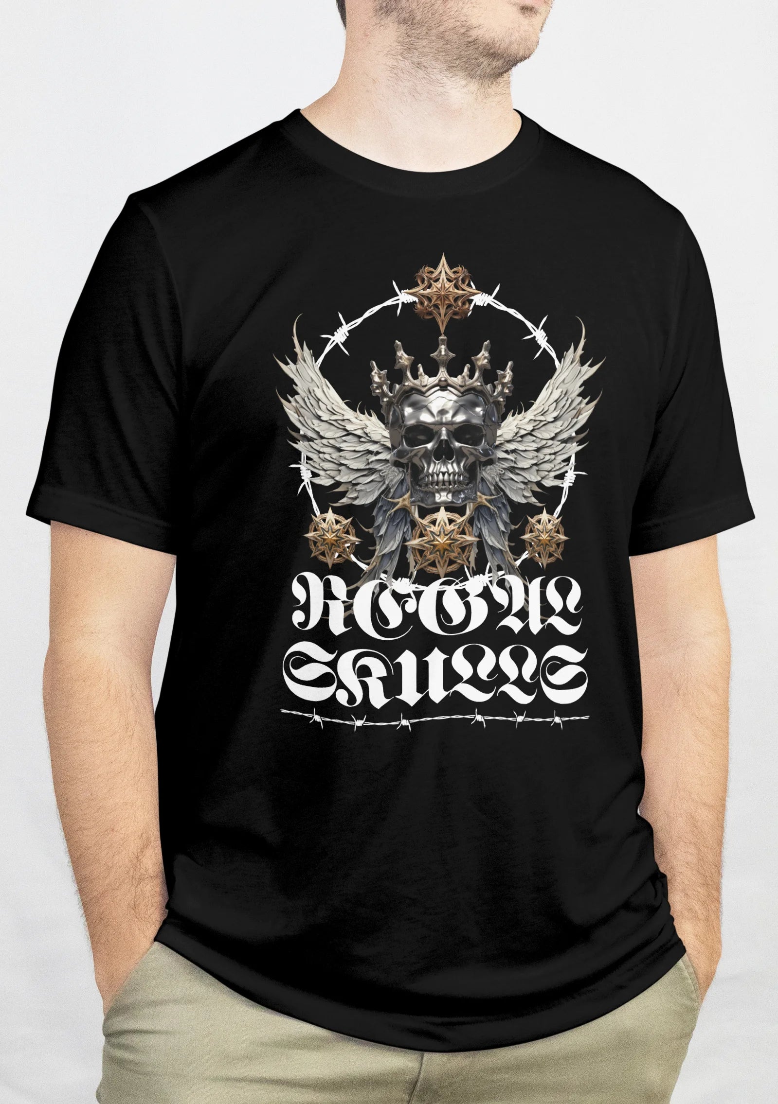 Tricou "REGAL SKULL"