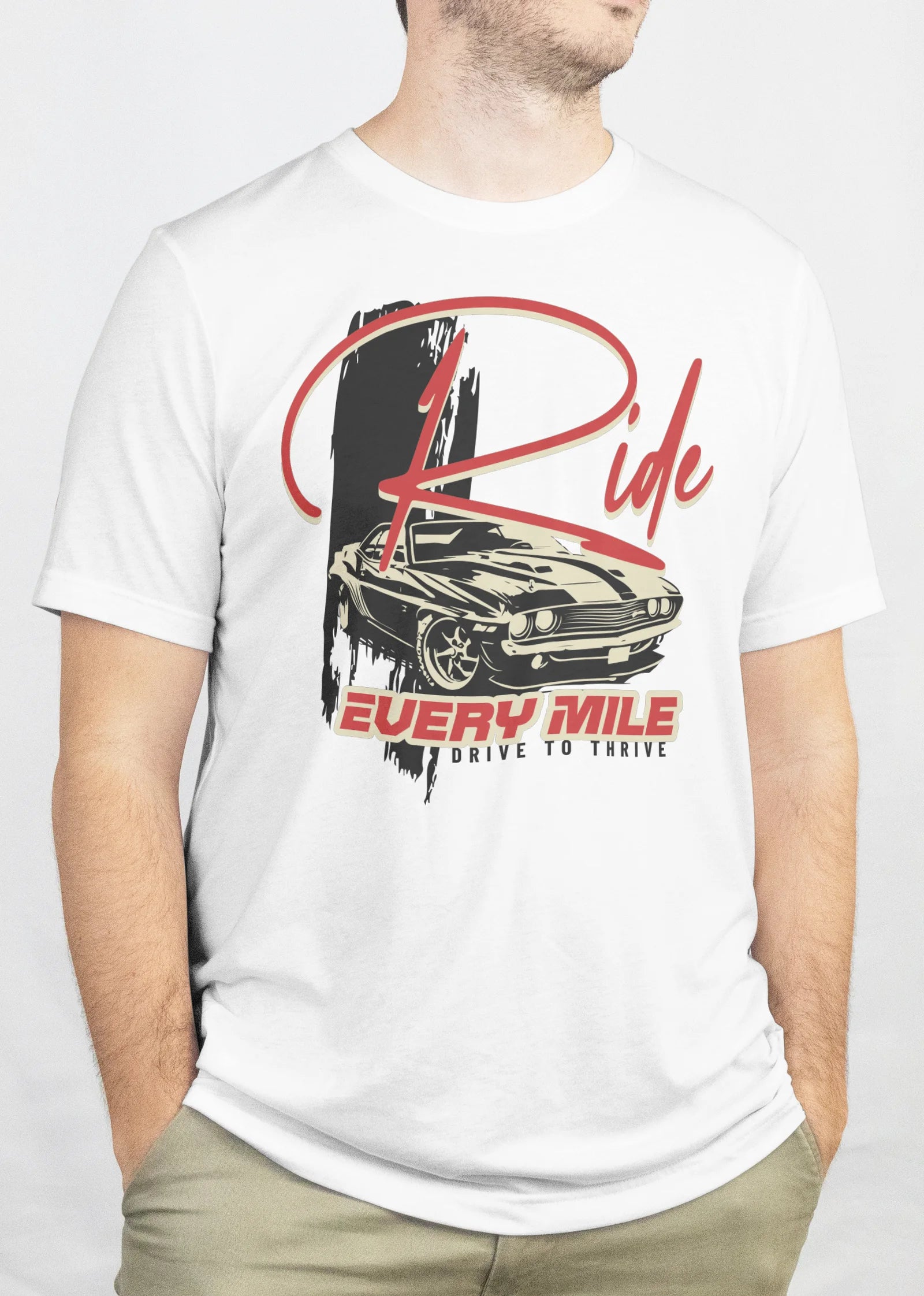 Tricou "RIDE EVERY MILE"