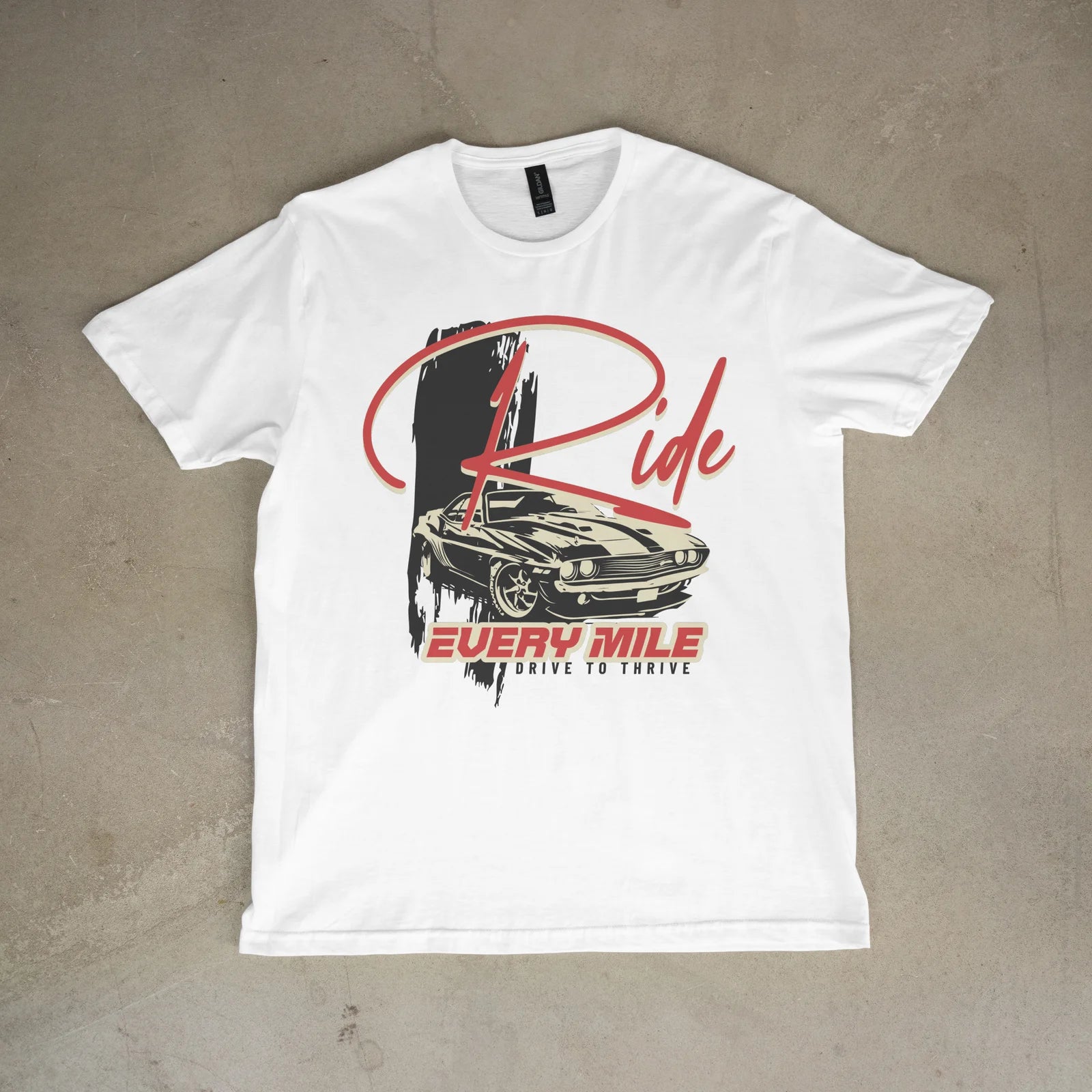 Tricou "RIDE EVERY MILE"