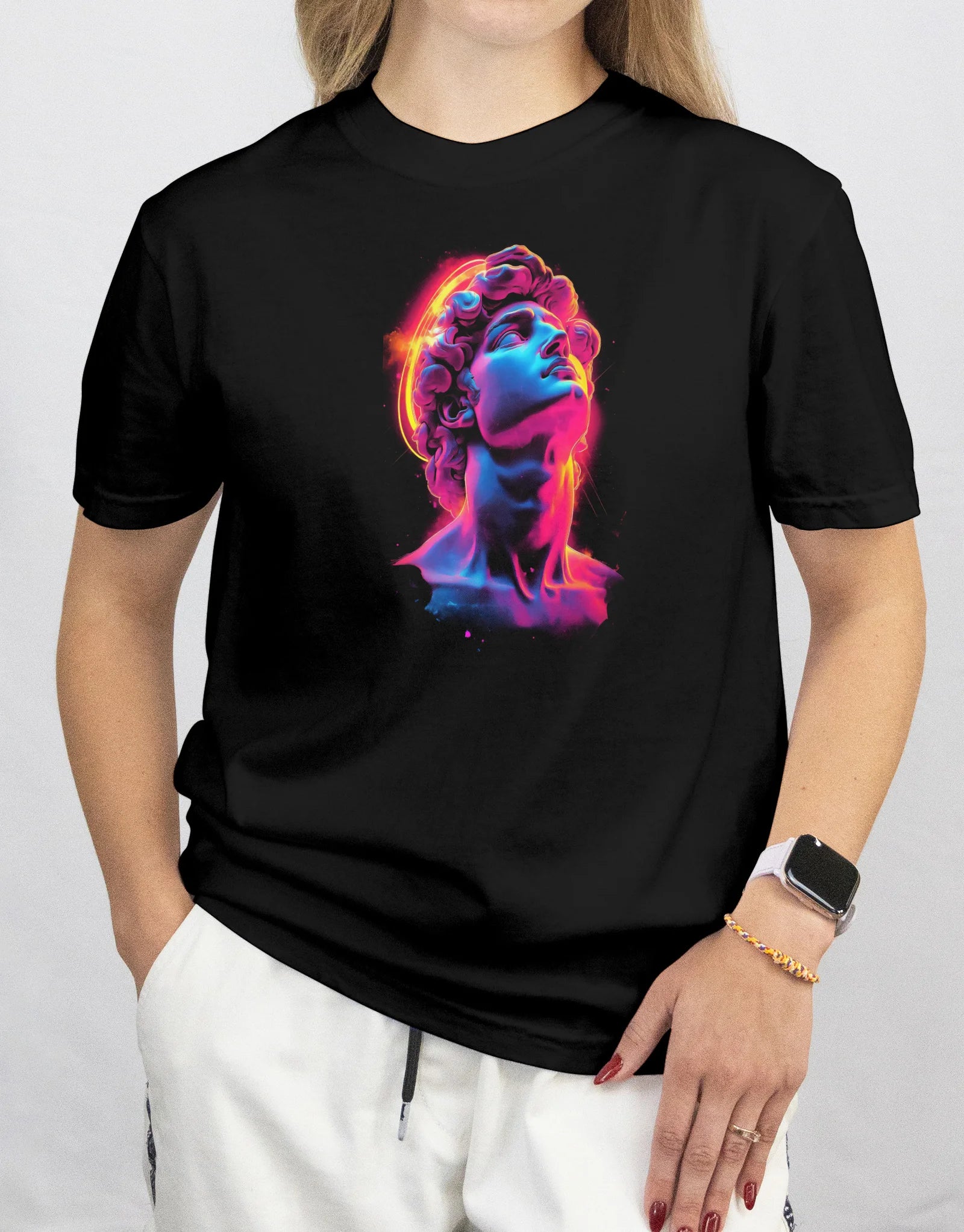 Tricou "MULTICOLOR STATUE"