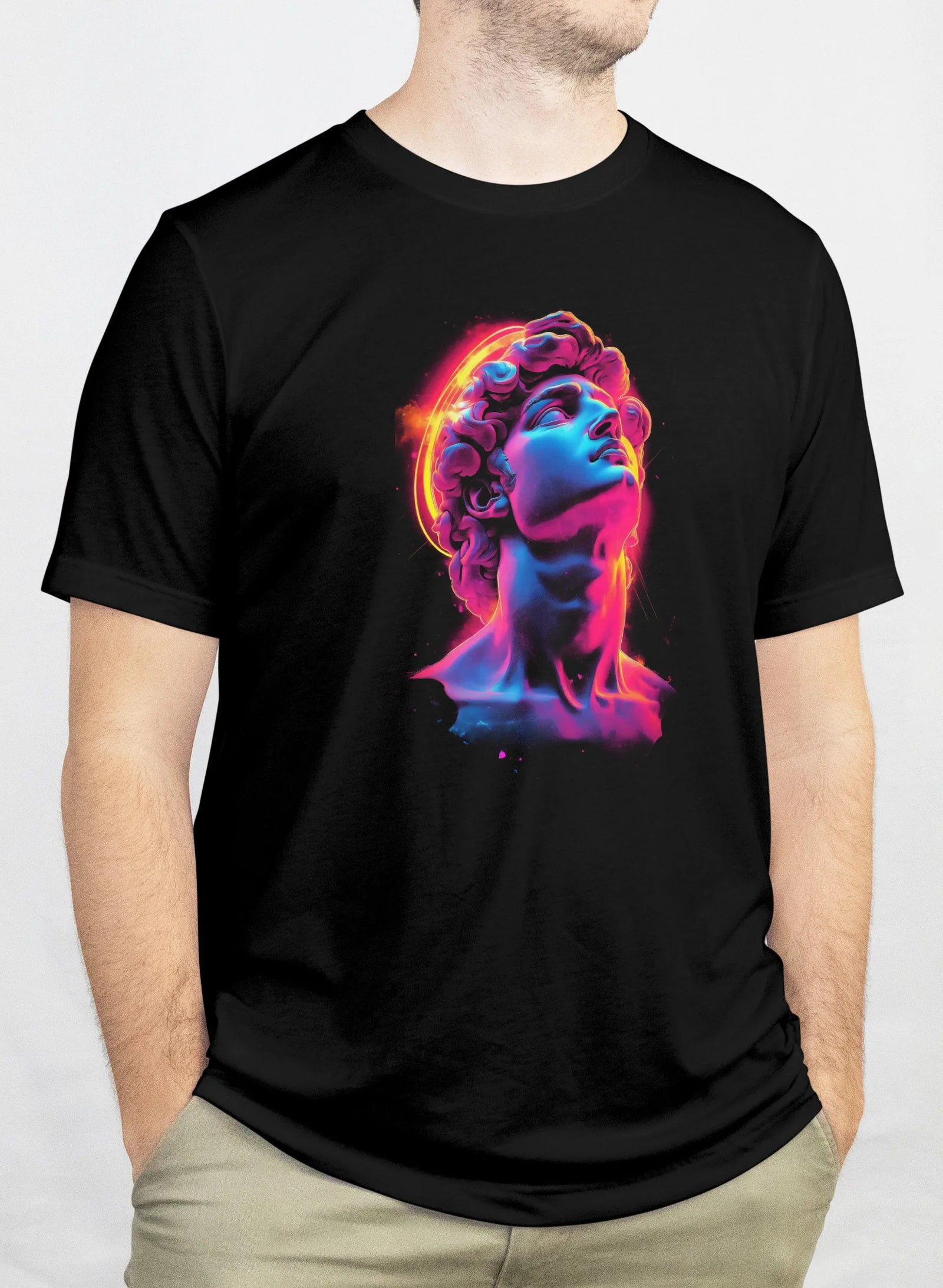 Tricou "MULTICOLOR STATUE"