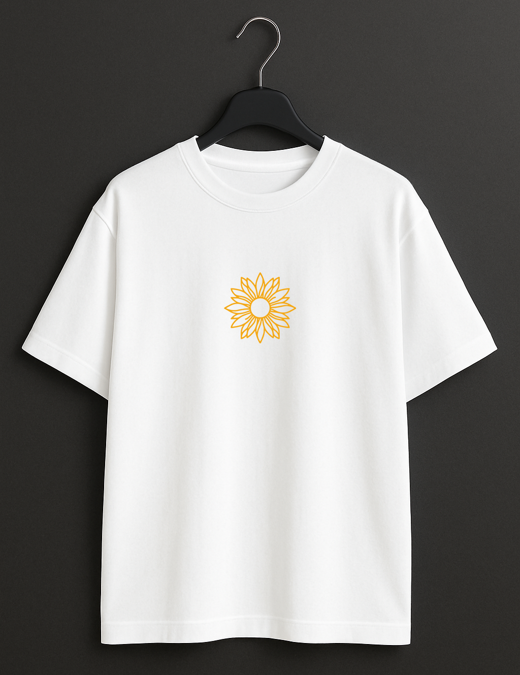 Tricou OVERSIZE "Be A Sunflower"